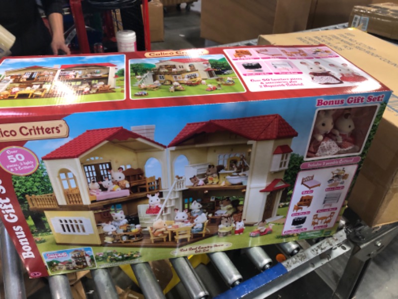 Photo 3 of Calico Critters Red Roof Country Home Gift set, Cottage