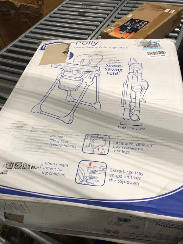 Photo 1 of Chicco Polly Highchair - Taupe Polly Taupe