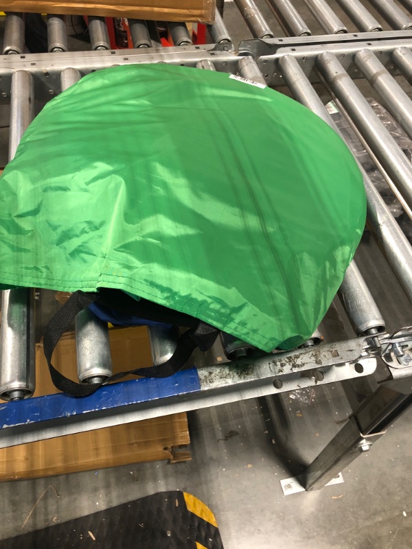 Photo 1 of Collapsible Green Screen Backdrop Green Screen Background with Carrying Bag,Portable Webcam Background Pop Up Green Screen Chair for Streaming Zoom, Online Meeting (Green Circle, 43.3") 43.3"(No stand) Green Circle