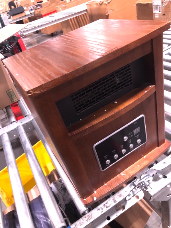 Photo 1 of Dr Infrared Heater Portable Space Heater, 1500-Watt, Cherry
