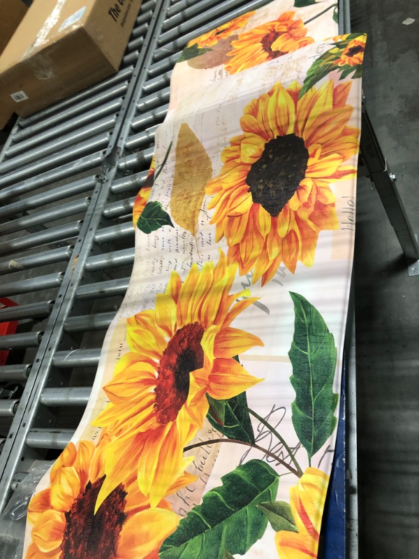 Photo 3 of Sunflower Large Mat Non-Slip Waterproof (31.5" x 11.8") 2pc