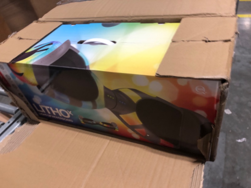 Photo 1 of **USED FOR PARTS** ** Jetson All Terrain Light Up Self Balancing Hoverboard with Anti-Slip Grip Pads, for riders up to 220lbs Gray