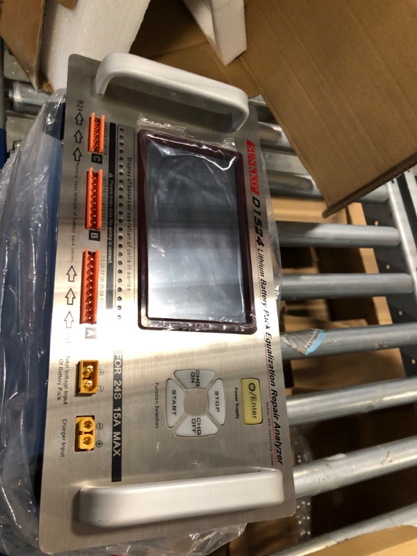 Photo 1 of SUNKKO D1524 15A 24S Battery Equalizer & Analyzer with Touch Screen and Two Equalization Modes, Intelligent Voltage Monitoring & Controlling System Battery Voltage Balancer for Lithium Battery Pack