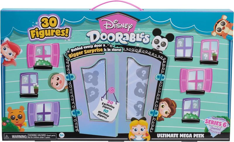 Photo 1 of DOORABLES Disney Ultimate Mega Peek Pack Series 6, Includes 30 Figures, Includes Styles May Vary