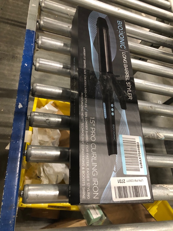 Photo 1 of BIO IONIC Long Barrel Styler Curling Iron 1.5"