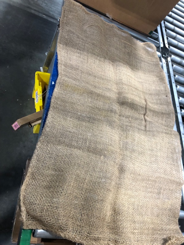Photo 1 of Burlap squares 