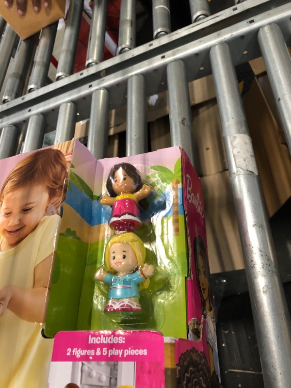 Photo 1 of Barbie Little DreamHouse by Fisher-Price Little People, Interactive Toddler playset with Lights, Music, Phrases, Figures and Play Pieces