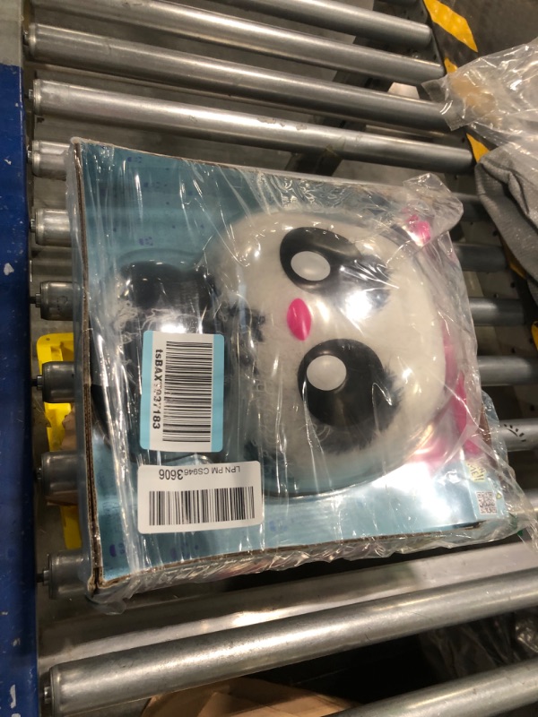 Photo 2 of Fluffie Stuffiez Panda Large Collectible Feature Plush 11" - Surprise Reveal Unboxing with Huggable ASMR Fidget DIY Fur Pulling, Ultra Soft Fluff