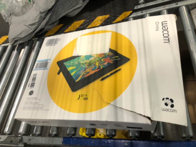 Photo 1 of Wacom Cintiq 16 Drawing Tablet with Screen (DTK1660K0A) Bundle with Wacom Pro Pen Slim (KP301E00DZ) Small Drawing Tablet + Pen Slim