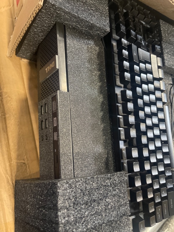 Photo 1 of Dell PC Treasure Box RGB Desktop Computer Intel Quad Core I5 up to 3.6G, 16G, 512G SSD, WiFi & Bluetooth, RGB Gaming PC Keyboard & Mouse, DVD, Windows 10 Pro (Renewed) (Diamond Black) RGB Black 16G