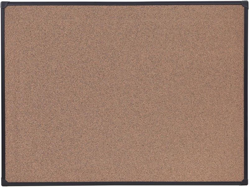 Photo 1 of Universal UNV43023 48 in. x 36 in. Black Frame Tech Cork Board
