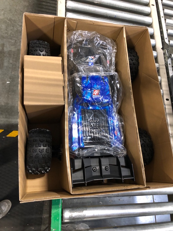 Photo 1 of ARRMA RC Truck 1/10 KRATON 4X4 4S V2 BLX Speed Monster Truck RTR (Batteries and Charger Not Included), Blue, ARA4408V2T2