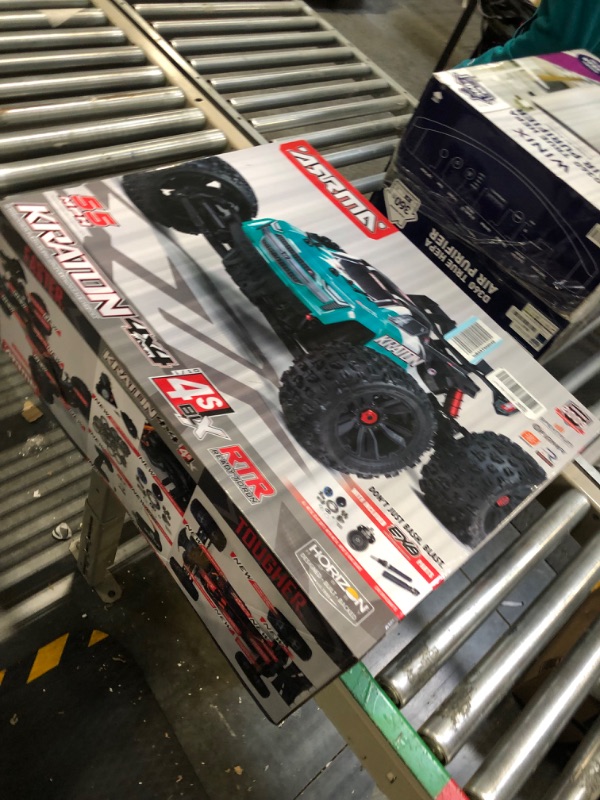 Photo 1 of ARRMA RC Truck 1/10 KRATON 4X4 4S V2 BLX Speed Monster Truck RTR (Batteries and Charger Not Included), Blue, ARA4408V2T2