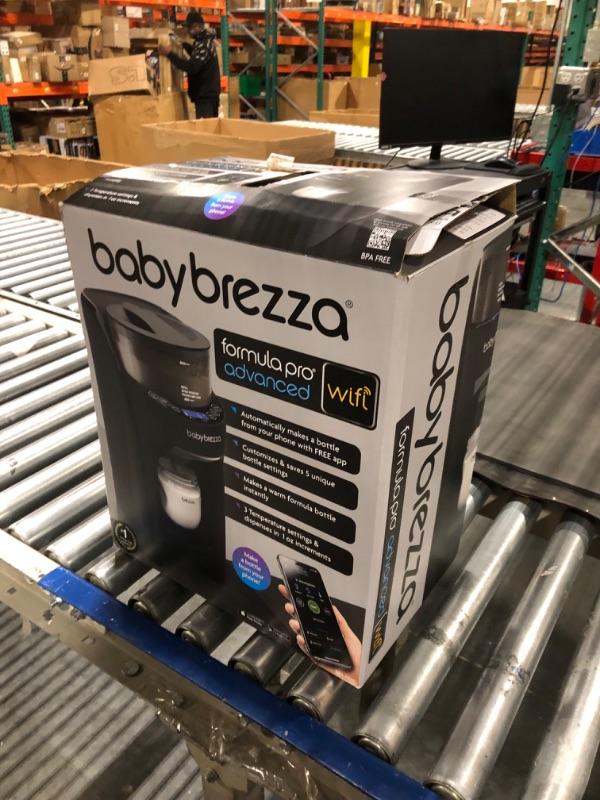 Photo 2 of Baby Brezza Formula Pro Mini Baby Formula Maker – Small Baby Formula Mixer Machine Fits Small Spaces and is Portable for Travel– Bottle Makers Makes The Perfect Bottle for Your Infant On The Go Advanced, WiFi