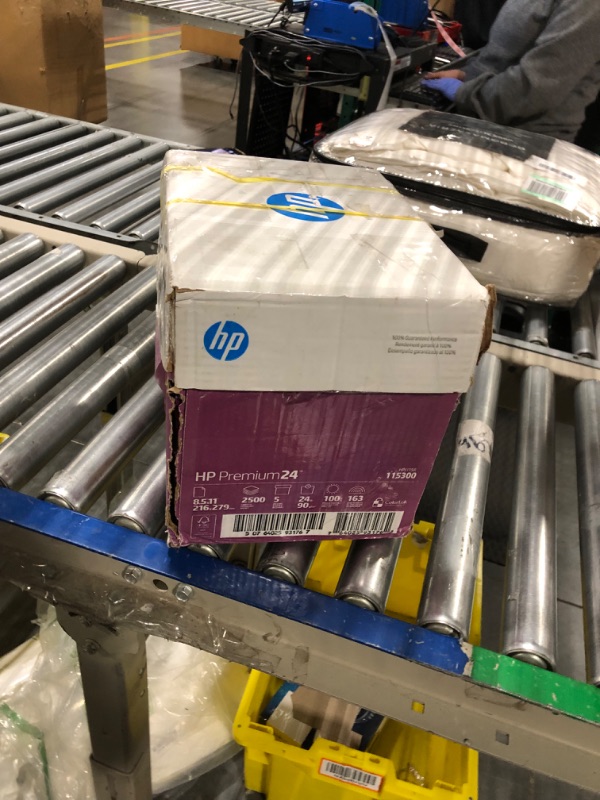 Photo 2 of HP Printer Paper | 8.5 x 11 Paper | Premium 24 lb | 5 Ream Case - 2500 Sheets | 100 Bright | Made in USA - FSC Certified | 115300C 5 Ream | 2500 Sheets Premium24