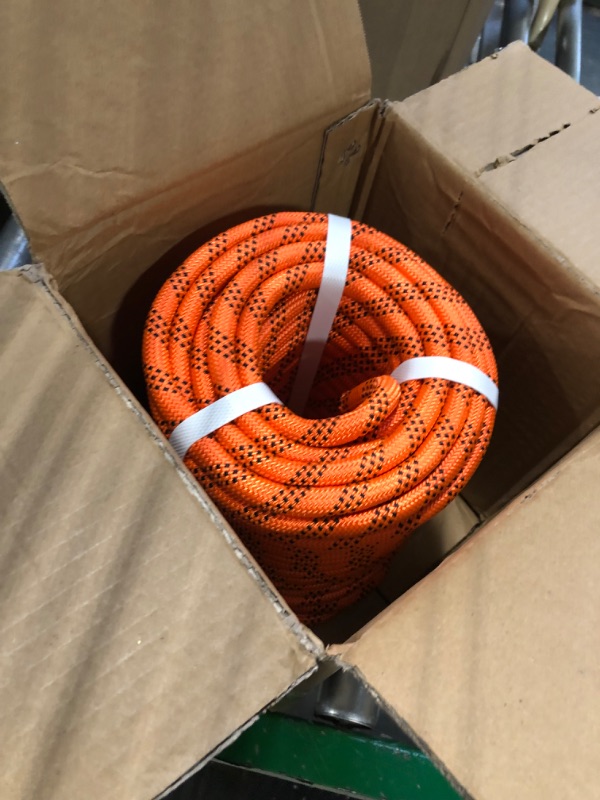 Photo 3 of 1/2" x 100 Feet Double Braid Rope High Force Polyester Load