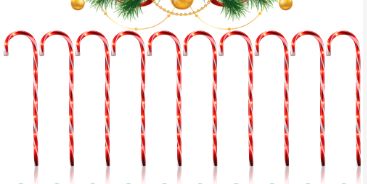 Photo 1 of 26" Christmas Candy Cane Pathway Markers Lights, Set of 10 Pack Christmas Outdoor Decorations Candy Cane Lights for Yard Patio Garden Walkway Indoor Décor Landscape Path Festival Holiday