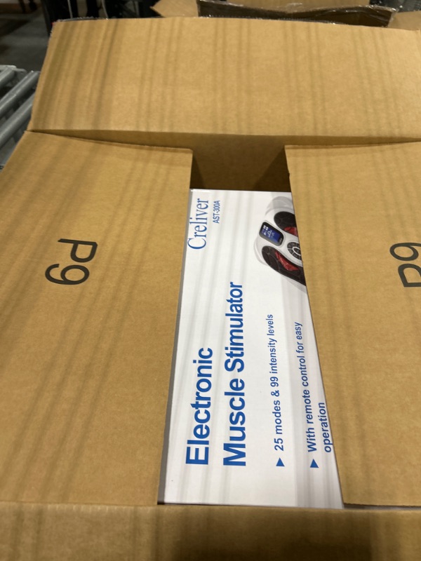Photo 1 of Creliver Foot Circulation Plus EMS & TENS Foot Nerve Muscle Massager, Electric Foot Stimulator Improves Circulation, Feet Legs Circulation Machine Relieves Body Pains, Neuropathy (FSA or HSA Eligible)