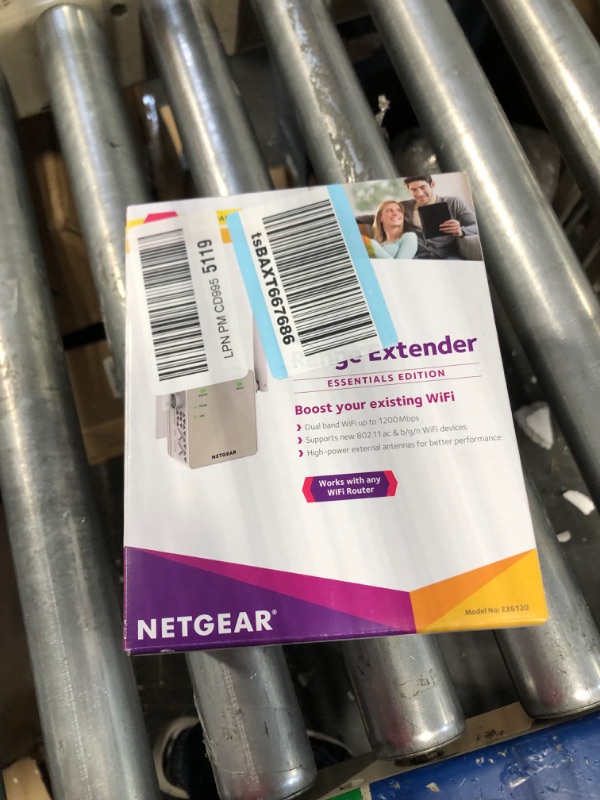 Photo 2 of NETGEAR Wi-Fi Range Extender EX6120 - Coverage Up to 1500 Sq Ft and 25 Devices with AC1200 Dual Band Wireless Signal Booster & Repeater (Up to 1200Mbps Speed), and Compact Wall Plug Design WiFi Extender AC1200