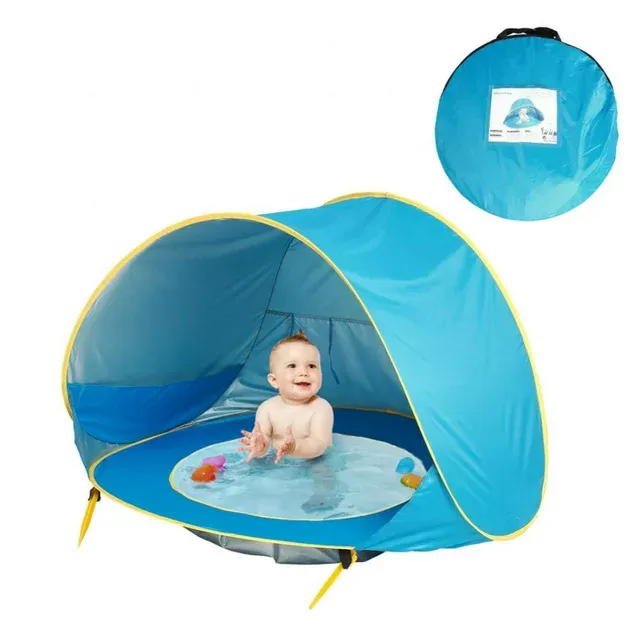 Photo 2 of Baby Beach Tent Pop up Portable Shade Pool UV Protection Sun Shelter for Infant