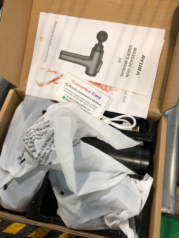 Photo 1 of APHERMA Massage Gun, Muscle Massage Gun for Athletes Handheld Deep Tissue Massager Tool 30 Speed Levels 10 Heads, Mothers Day Gifts from Daughter/Son Black