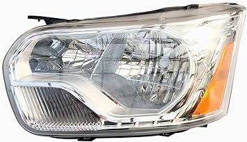 Photo 1 of Headlight Chrome Trim Driver Left Side Headlamp Assemble Complete for Ford Transit-150 Transit-250 Transit-350 Transit-350 HD From 2015-2020