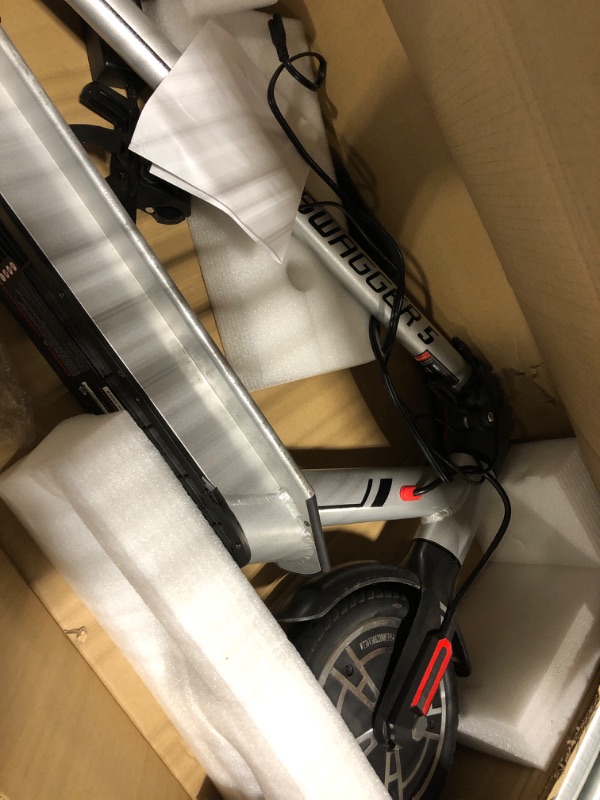 Photo 1 of Swagtron SG-5 Swagger 5 Boost Commuter Electric Scooter with Upgraded 300W Motor Silver