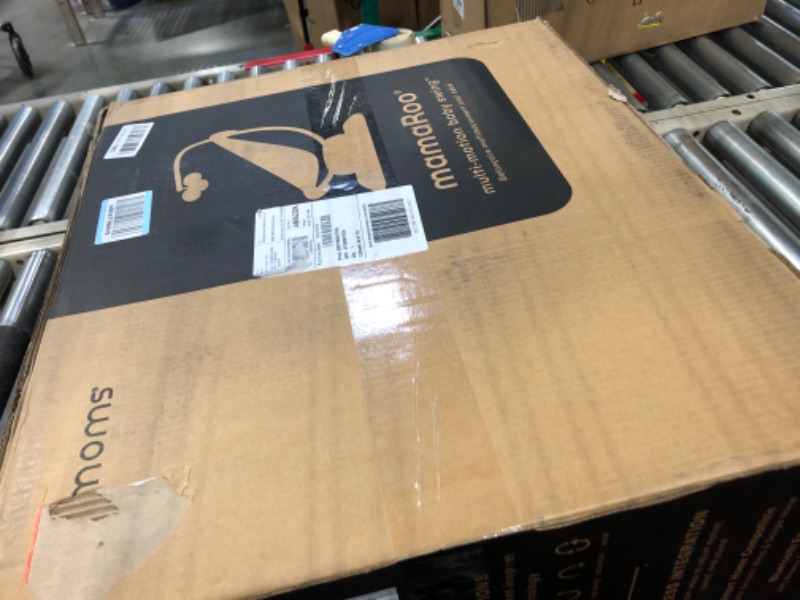 Photo 1 of 4moms MamaRoo Multi-Motion Baby Swing, Bluetooth Baby Swing with 5 Unique Motions, Grey