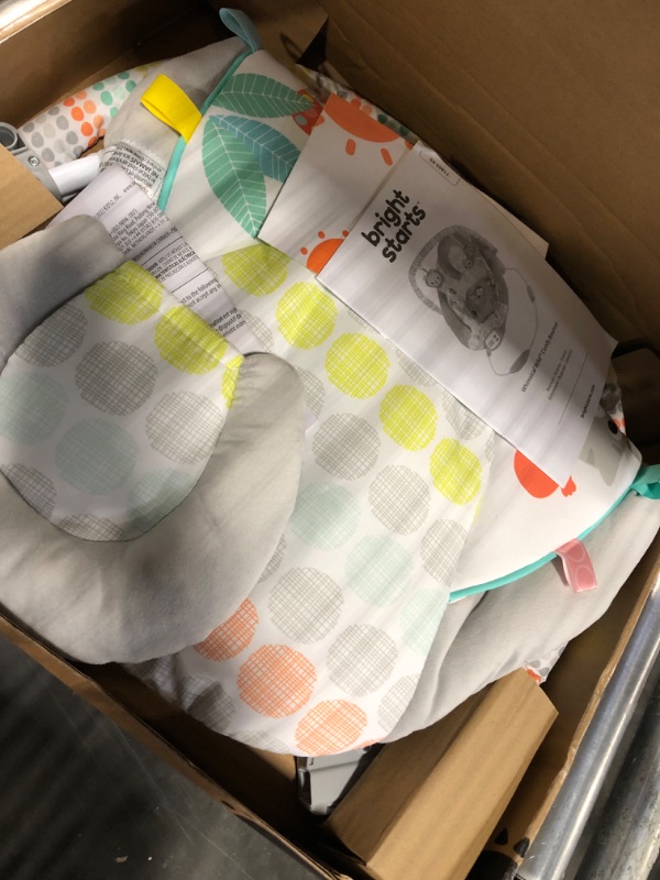 Photo 1 of Bright Starts Whimsical Wild Comfy Baby Bouncer Seat with Soothing Vibration and Music