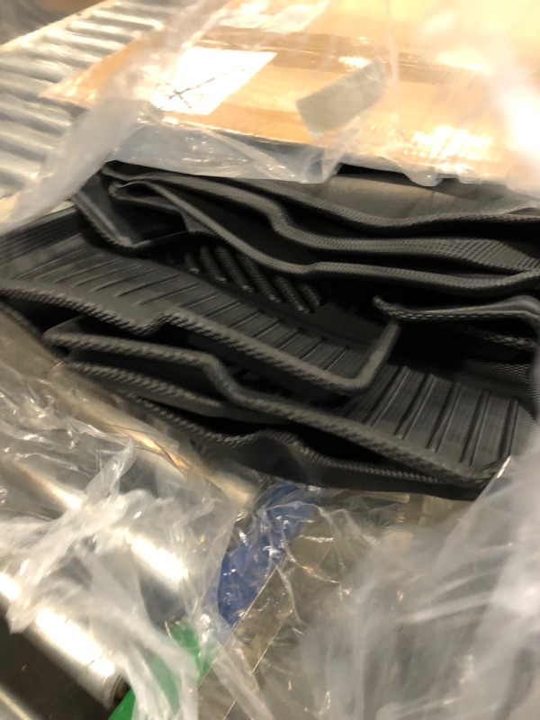 Photo 1 of Mabett Floor Mats and Cargo Liner for Ford Bronco Accessories 2021 2022 2023 2024 4-Door Interior Covers Protector Black 4-Door Cargo Liner and Floor Mats
