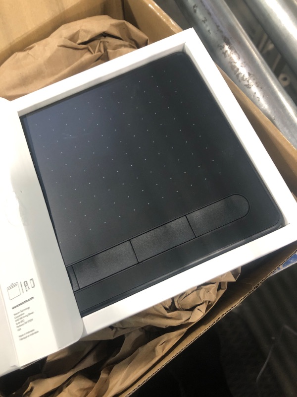 Photo 1 of Wacom Intuos Small Graphics Drawing Tablet, includes Training & Software; 4 Customizable ExpressKeys Compatible With Chromebook Mac Android & Windows, drawing, photo/video editing, design & education Black Small Tablet