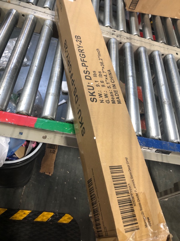 Photo 1 of Morngardo Room Divider Privacy Screens Partitions Portable Separating Single Panel Wall Dividers for Home, School, Office, Bedroom, Church, Studio, Conference, Dorm Decor (Grey)