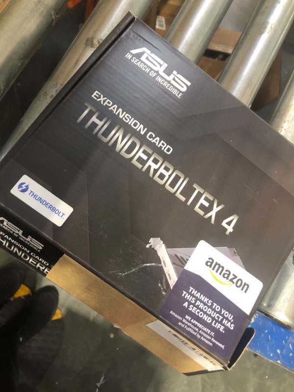 Photo 2 of *NOT THUNDERBOLD BUT SIMILAR* ASUS ThunderboltEX 4 with Intel® Thunderbolt™ 4 JHL 8540 Controller, 2 USB Type-C Ports, up to 40Gb/s bi-Directional Bandwidth, DisplayPort 1.4 Support, up to 100W Quick Charge.