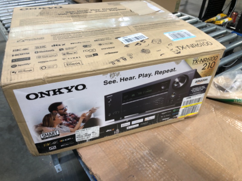 Photo 2 of Onkyo TX-NR6100 7.2 Channel THX Certified Network AV Receiver