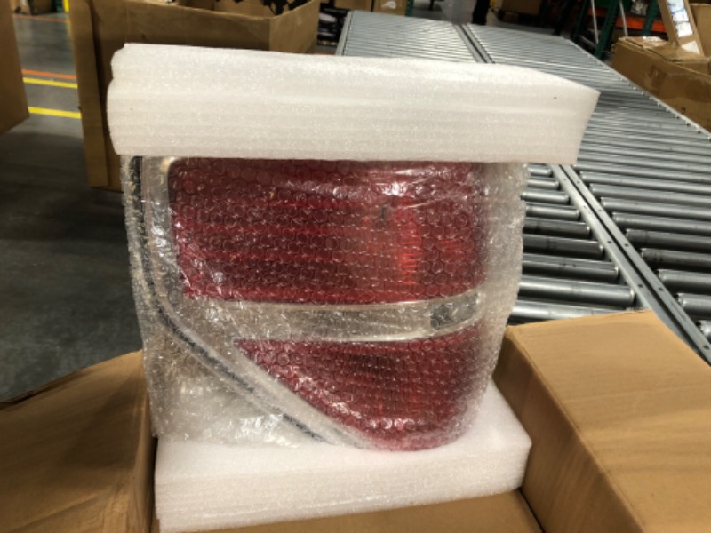 Photo 4 of DRFG Tail Light Compatible with 2009-2014 Ford F-150 Pickup Tail Lamp Assembly Replacement Passenger Side, LH Left Side