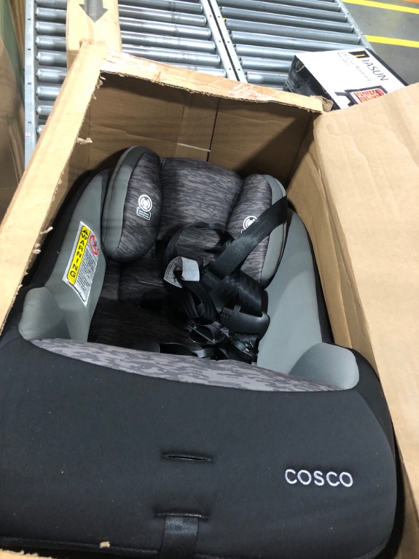 Photo 3 of Cosco Mighty Fit 65 DX Convertible Car Seat (Heather Onyx Gray)