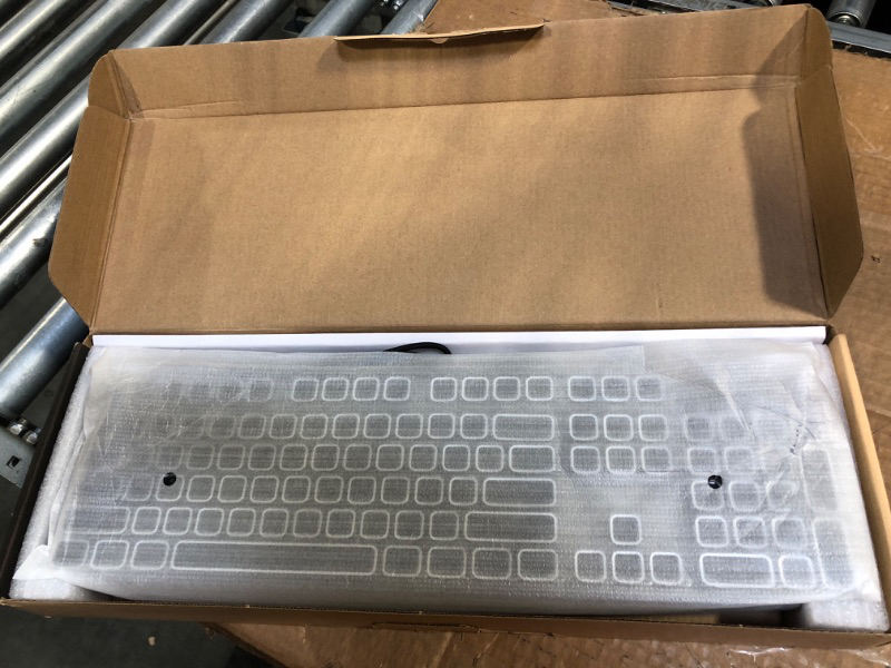 Photo 1 of Mechanical Gaming Keyboard,Blue Switches,USB Wired,Retro Steampunk Typewriter Round Keycaps,Metal Panel,Moveable Wrist Rest,for Game and Office,for Laptop Desktop Computer PC (Silver-Blue switches)