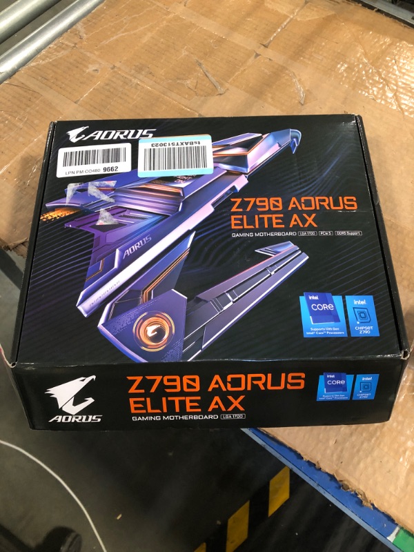 Photo 2 of ASUS ROG Strix Z790-E Gaming WiFi 6E LGA 1700(Intel® 12th&13th Gen) ATX Gaming Motherboard(PCIe 5.0, DDR5,18+1 Power Stages,2.5 Gb LAN,Thunderbolt 4,5xM.2, 1xPCIe 5.0 M.2,Front Panel USB 3.2 Port)