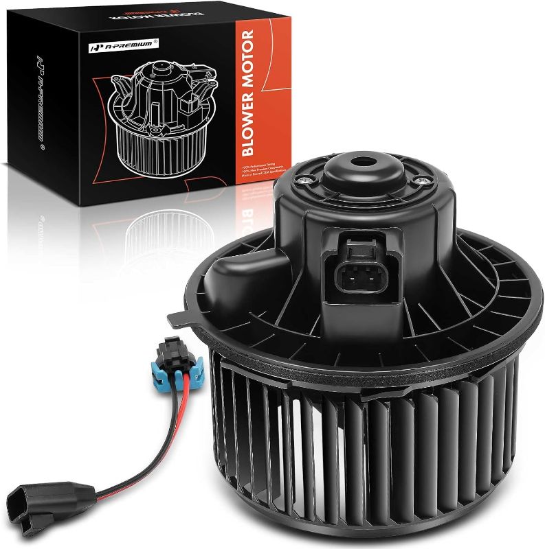 Photo 1 of A-Premium HVAC Heater Blower Motor with Fan Cage Compatible with Dodge, Lexus, Toyota Vehicles - Journey, ES300h, ES350, GX460, RX350, RX450h, Camry, Highlander, Venza, 4Runner - Replace# 700215