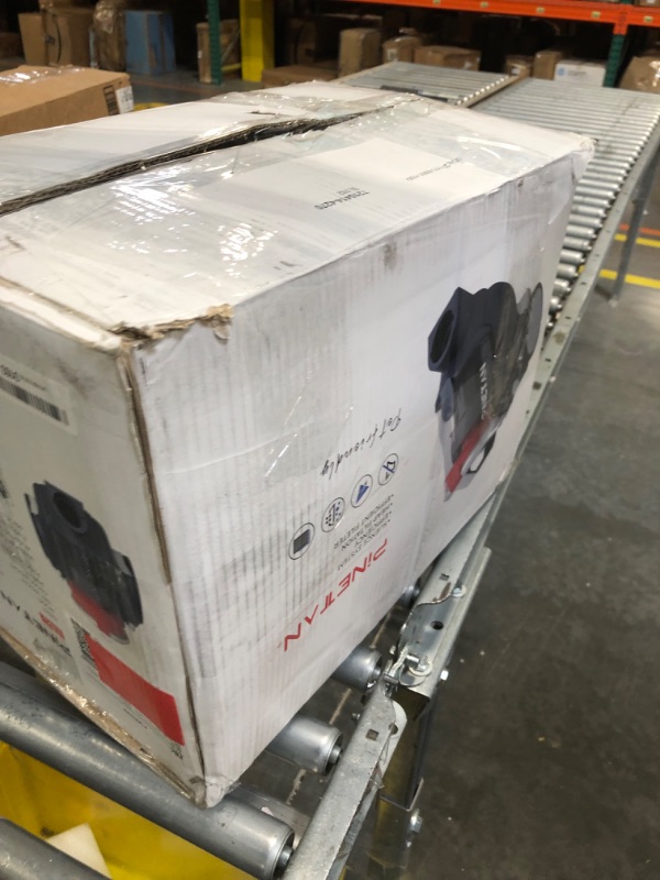 Photo 1 of PINETAN Bagless Cyclone Canister Vacuum Cleaner, with Cyclone Filtration, Lightweight Design & Powerful Suction, Multi-Surface Cleaning Nozzle and Automatic Cord Rewind - Ocean Blue, UC612