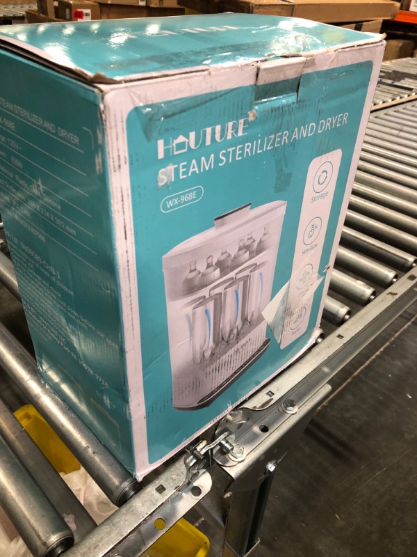 Photo 1 of Baby Bottle Sterilizer, Electric Steam Bottle Sterilizer and Dryer, 6-in-1 Bottle Sanitizer for Baby Items, All Baby Bottles & Breast Pump Accessories