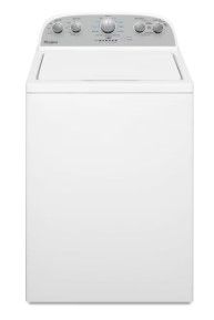 Photo 1 of Whirlpool 3.8-cu ft High Efficiency Impeller and Agitator Top-Load Washer (White)