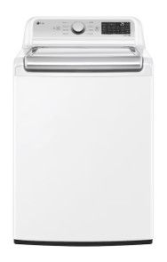 Photo 1 of LG TurboWash3D 5.5-cu ft High Efficiency Impeller Smart Top-Load Washer (White) ENERGY STAR