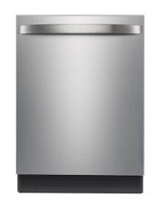 Photo 1 of Midea Top Control 24-in Built-In Dishwasher With Third Rack (Stainless Steel) ENERGY STAR, 45-dBA