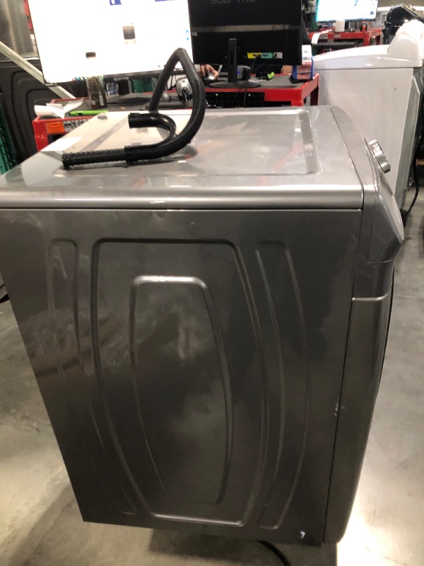 Photo 1 of Maytag 4.5-cu ft High Efficiency Stackable Steam Cycle Front-Load Washer (Metallic Slate) ENERGY STAR