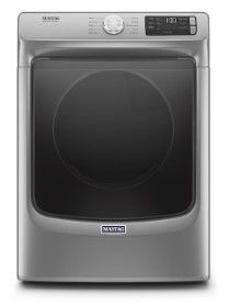 Photo 1 of Maytag 7.3-cu ft Stackable Electric Dryer (Metallic Slate) ENERGY STAR