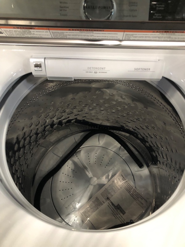 Photo 6 of Maytag Smart Capable 5.3-cu ft High Efficiency Impeller Smart Top-Load Washer (White) ENERGY STAR