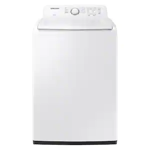 Photo 1 of 4 cu. ft. Top Load Washer with ActiveWave Agitator and Soft Close Lid in White