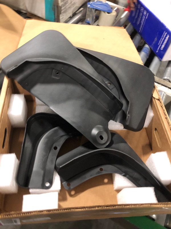 Photo 3 of Amavoler Mud Guards Flaps Splash Set of 4 Fit for Tesla Model Y, No Drilling Required,Includes Mounting Screw Parts.