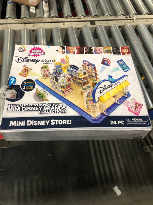 Photo 2 of 5 Surprise Mini Brands Disney Toy Store Playset by Zuru - Disney Toy Store Includes 5 Exclusive Mystery Mini's, Store and Display Mini Collectibles, Toy for Kids, Teens, and Adults